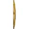 Ekena Millwork Rotherham Ceiling Medallion (Canopies up to 3 1/2"), 18"OD x 3 1/2"ID x 1 1/2"P, Iridescent Gold CM17ROIGS - alternate 2